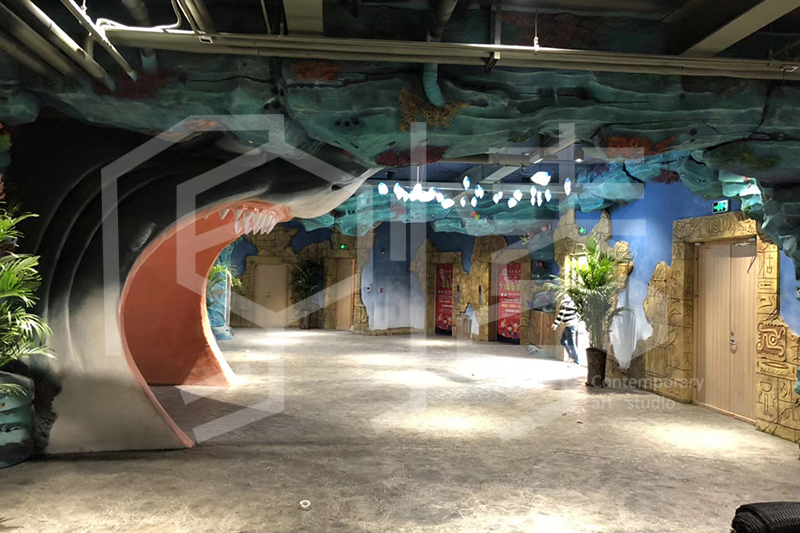 溫泉水上樂(lè )園雕塑